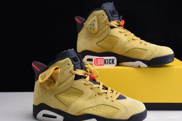 YELLOW Fashionable SCOTT 6 X CN1084- AIR 606 TRAVIS JORDAN 0605